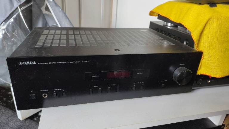 Yamaha A-S201 Natural Sound Stereo Amplifier - Black