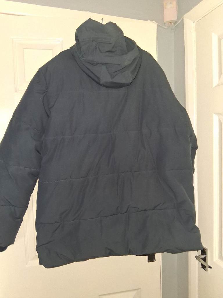 Mens M&S Winter Thermowarmth Padded Coat - 2XL - Charcoal Grey