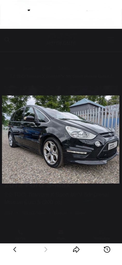 Ford, S-MAX, MPV, 2012, Manual, 2179 (cc), 5 doors