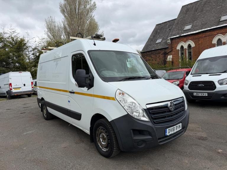 2018 Vauxhall Movano 2.3 CDTI H2 Van 130ps, 139K MILES, UK DELIVERY AVAILABLE PANEL VAN Diesel Ma...