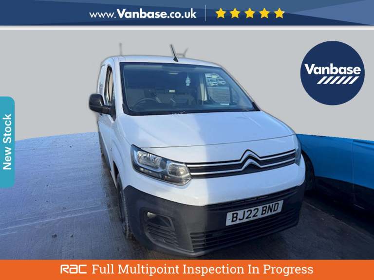 2022 Citroen Berlingo 1.5 BlueHDi 1000 Enterprise M Pro Panel Van 5dr Diesel Manual SWB Euro 6 (s...