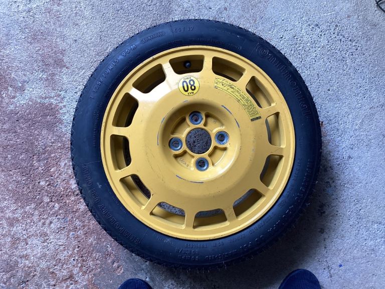 Space Saver wheel.