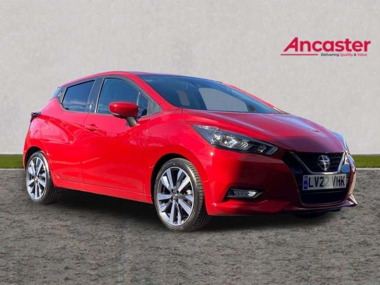 2022 Nissan Micra 1.0 IG-T 92 Tekna 5dr CVT Automatic Hatchback Petrol Automatic