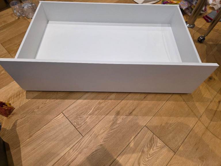 2 x Ikea Malm under bed draws