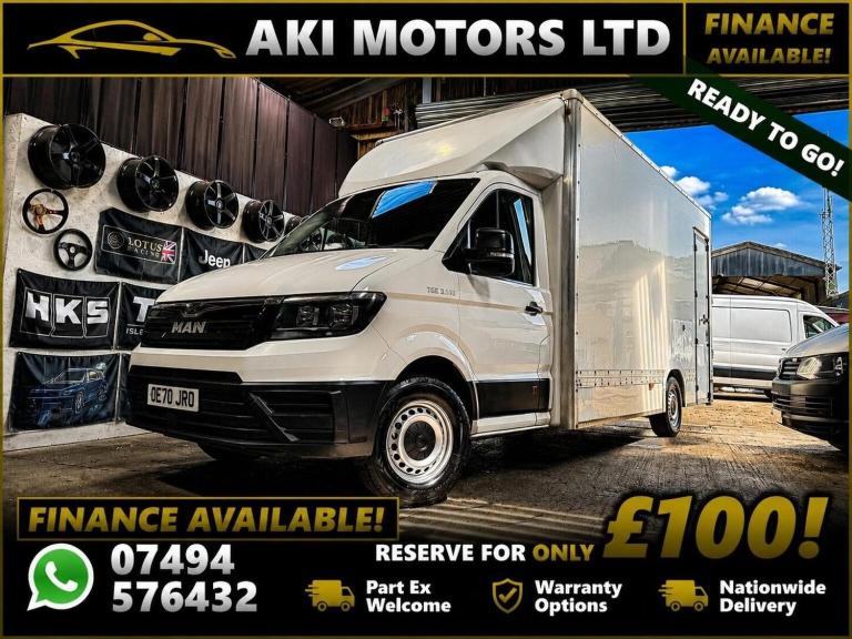 MAN TGE 2.0 3140d FWD LWB Euro 6 (s/s) 2dr 2020