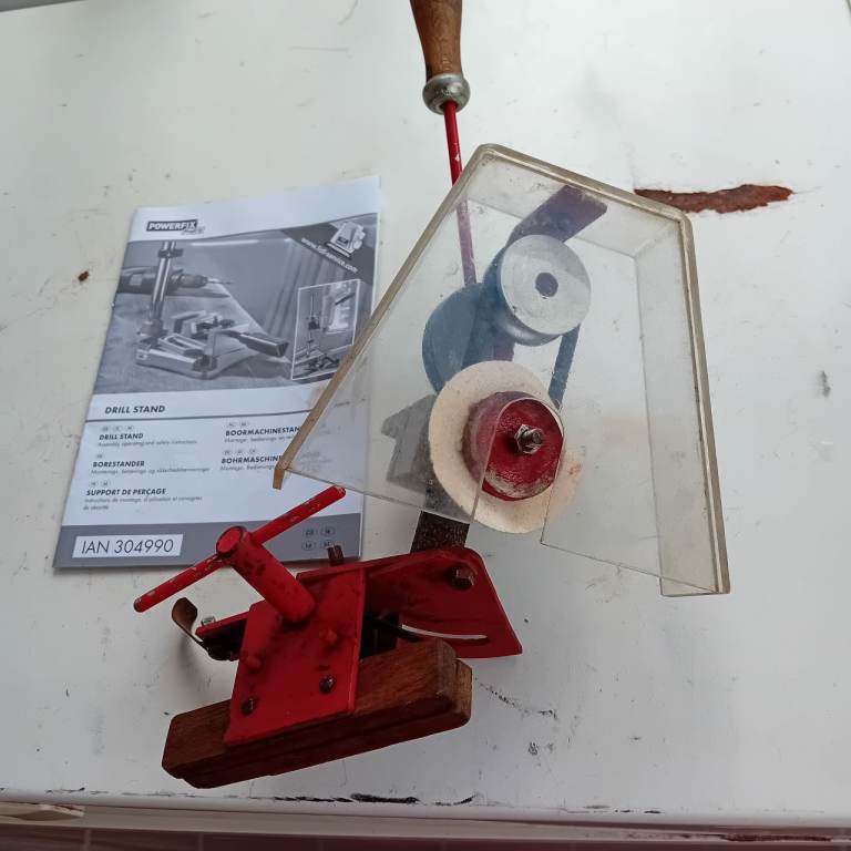 DRILL SHARPENER POST OR COLLECT CF39 8DG