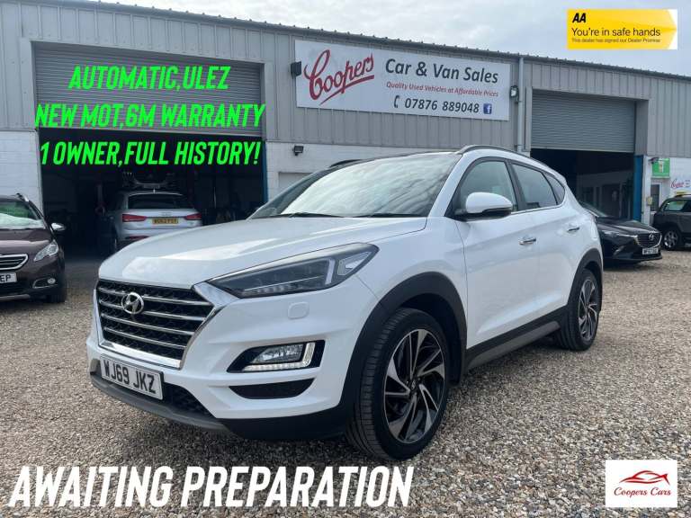 2019 Hyundai TUCSON 1.6 TGDi 177 Premium SE 5dr 2WD DCT SUV Petrol Automatic