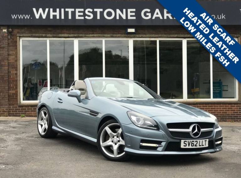 2012 62 MERCEDES-BENZ SLK 1.8 SLK200 BLUEEFFICIENCY AMG SPORT CONVERTIBLE 2DR PE
