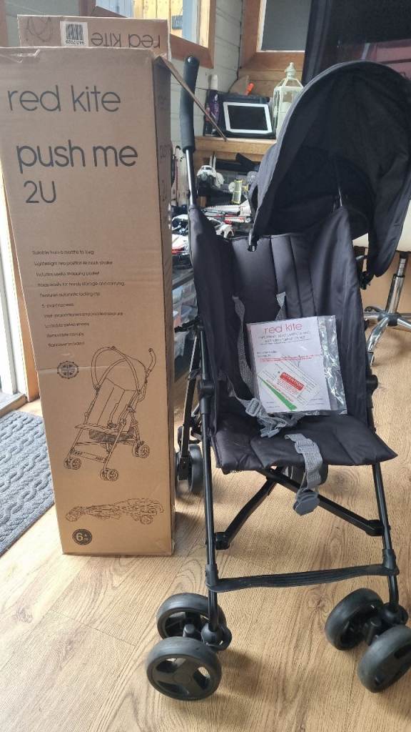 Red kite push me 2u stroller 
