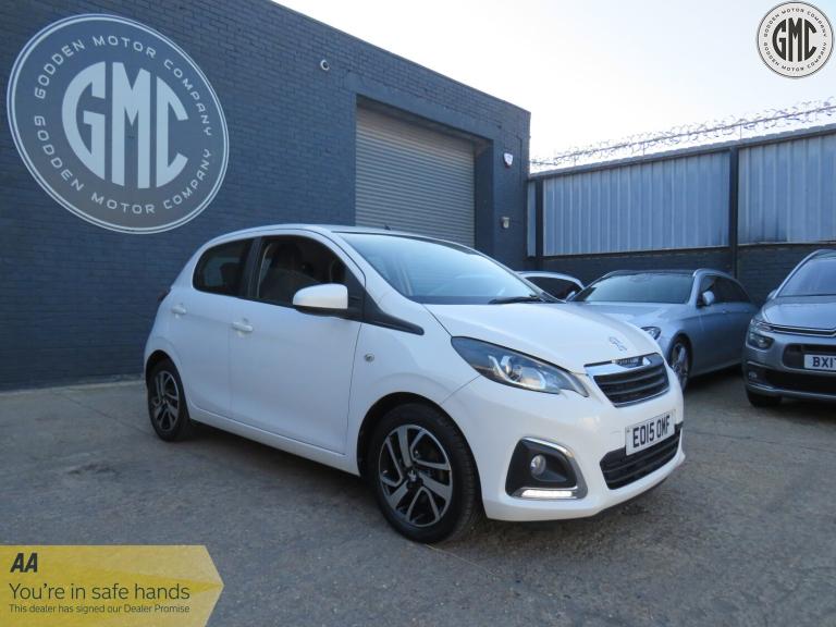 PEUGEOT 108 1.0 VTi Active F.S.H Low Miles, Aircon, Bluetooth 2015