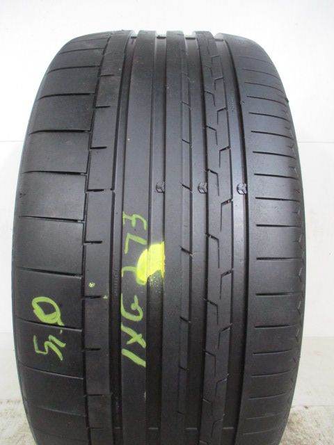 G273  1X 285/40/21 109Y CONTINENTAL SPORT CONTACT 6 A0 XL 1X5MM TREAD DOT 2025 1X PUNCTURE REPAIRS