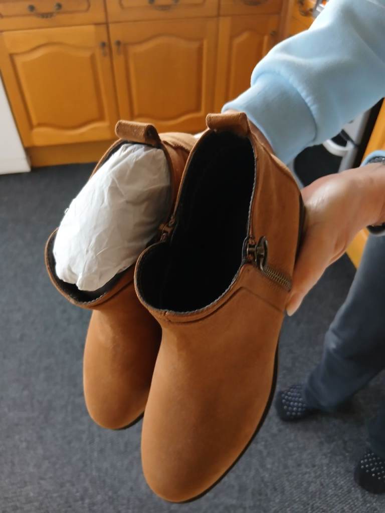 NEXT Forever Comfort Suede Ankle Boots – Brand New, Size 6
