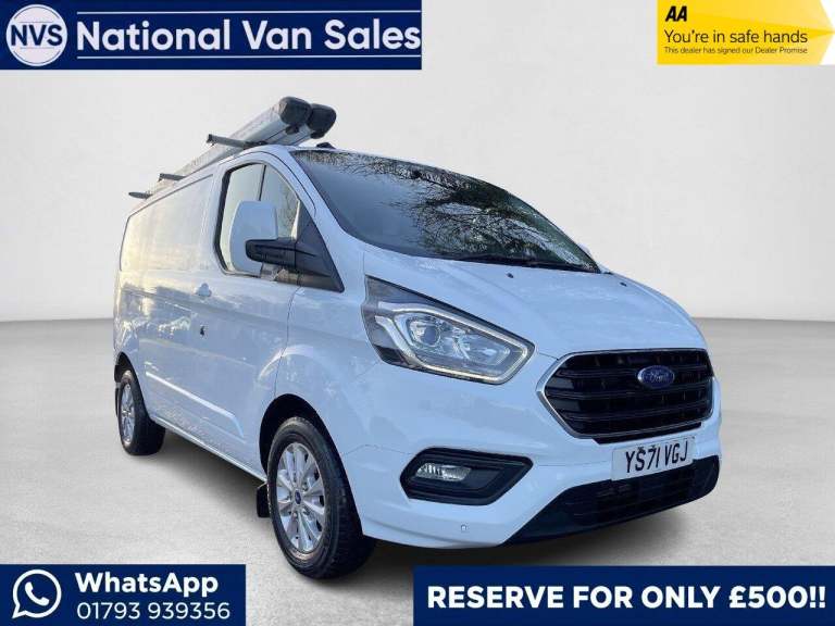 2022 Ford Transit Custom 2.0 280 EcoBlue Limited L1 H1 Euro 6 (s/s) 5dr PANEL VAN Diesel Manual
