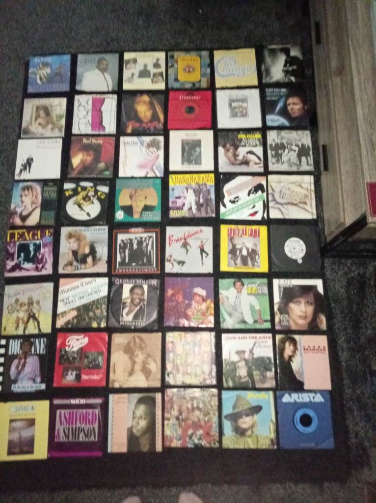 Large Job Lot of 7-inch Vinyl Records – Various Artists