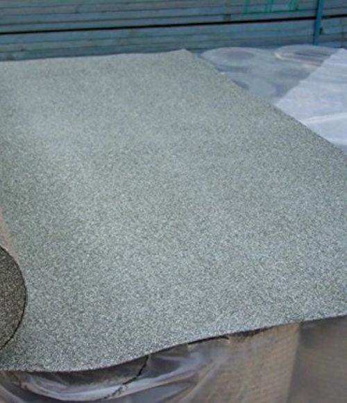 Left over short length of Roofing felt sheet for shed.  1.3 x 1m