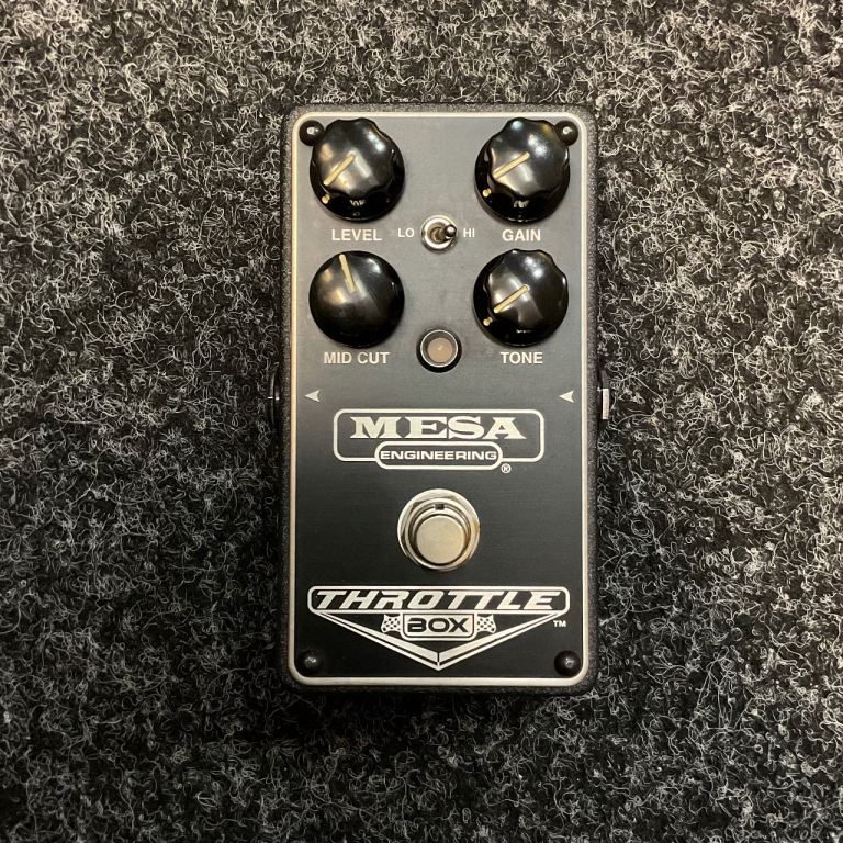 Mesa Boogie Throttle Box Distortion Effects Pedal