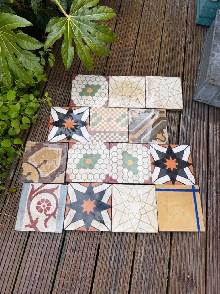 Collection of Spanish tiles 