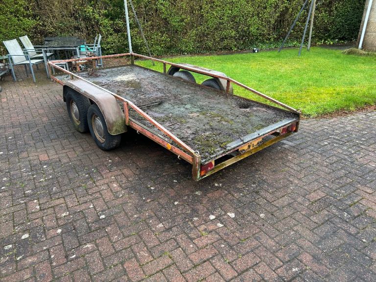 Double Axle Car Trailer