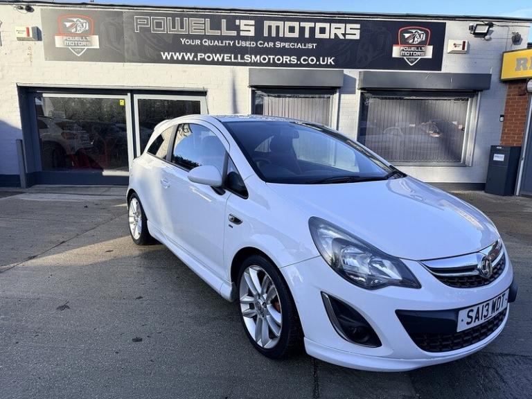 2013 Vauxhall Corsa SRi Hatchback Petrol Manual