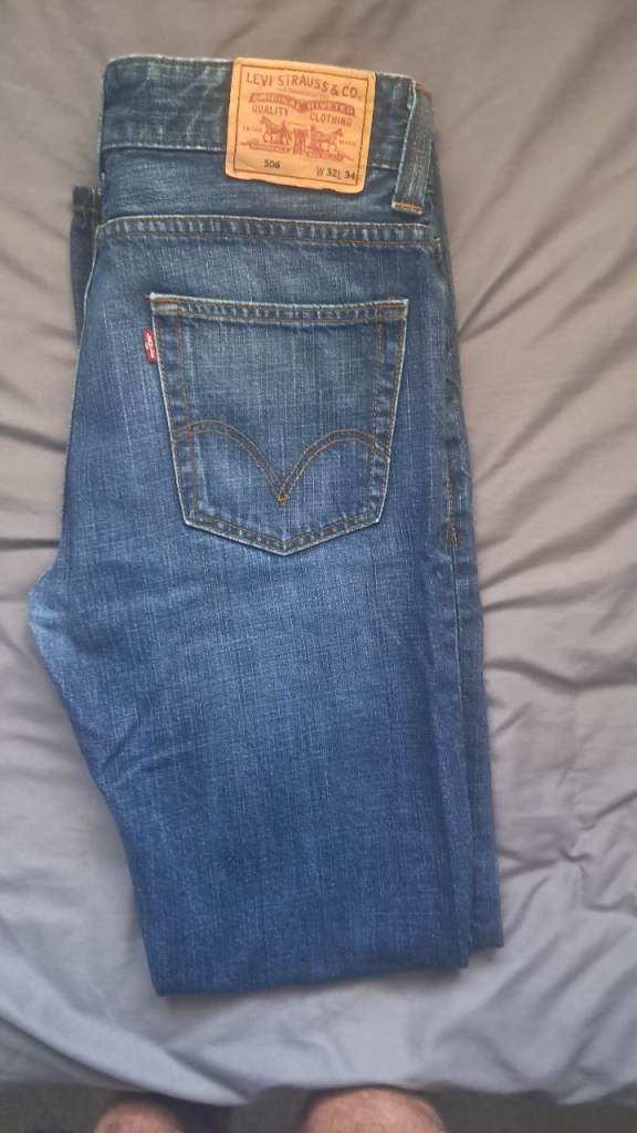 Levi's 506 Regular Fit Jeans W32 L34 – as new 