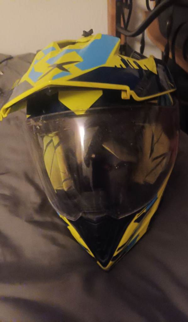 Motorbike helmet 