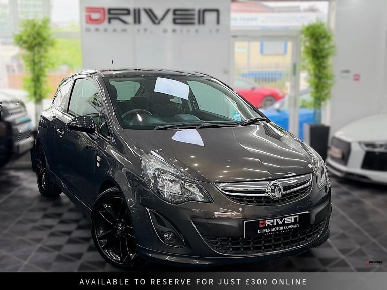STUNNING! 2014 VAUXHALL CORSA 1.2 LIMITED EDT ECOTEC 3DR+ ANDROID+ FREE DELIVERY