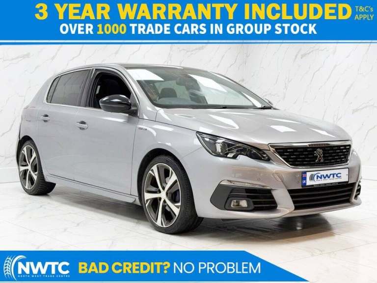 2018 Peugeot 308 1.2 PureTech GT Line Hatchback 5dr Petrol Manual Euro 6 (s/s) (130 ps) Hatchback...