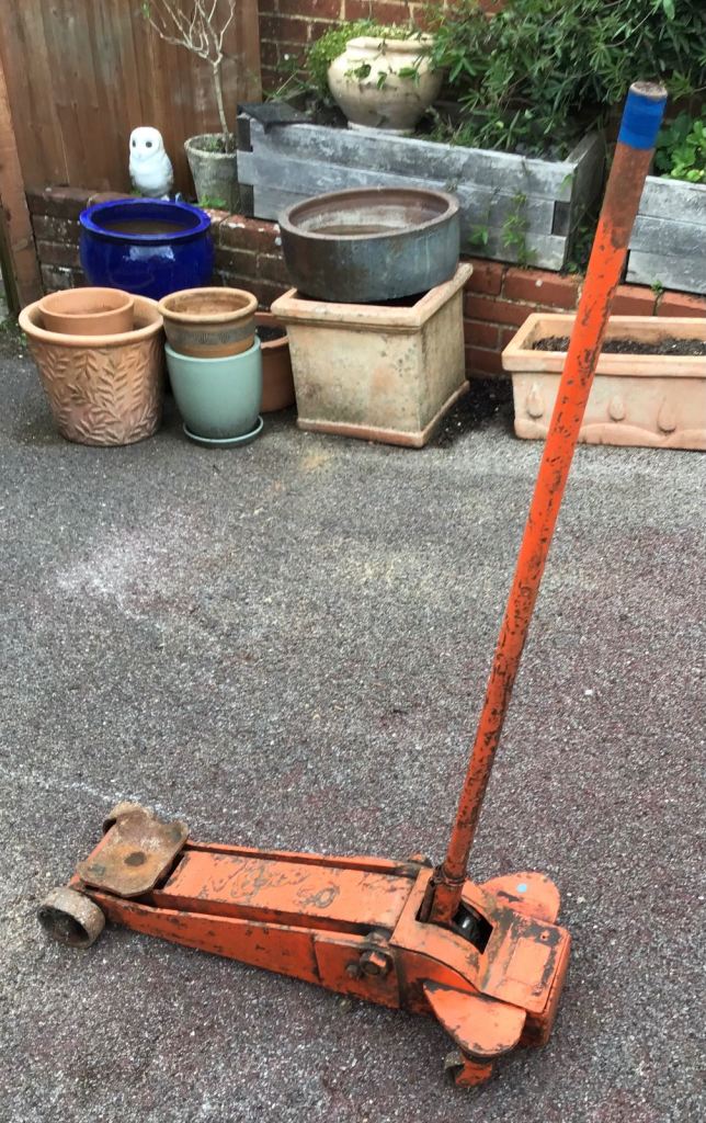 Vintage Epco 50 trolley jack