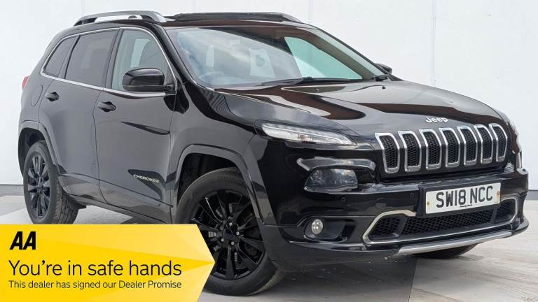 2018 Jeep Cherokee 2.2 MultiJetII Overland Auto 4WD Euro 6 (s/s) 5dr SUV Diesel Automatic
