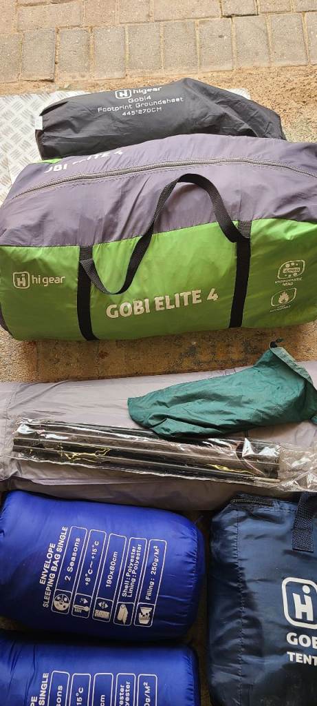 Hi gear 4 man tent.