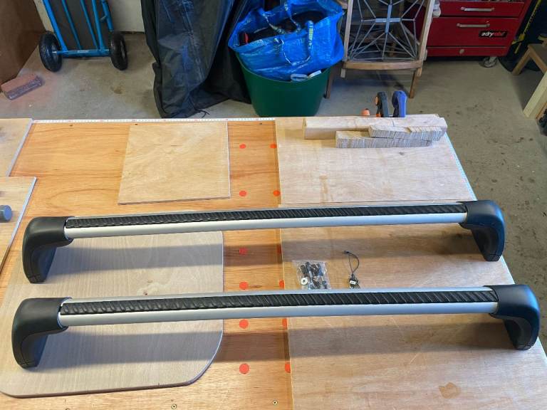 Genuine Mazda CX-5 Roof Rack Cross Bars (2012–2017 MK1 / KE) with Keys