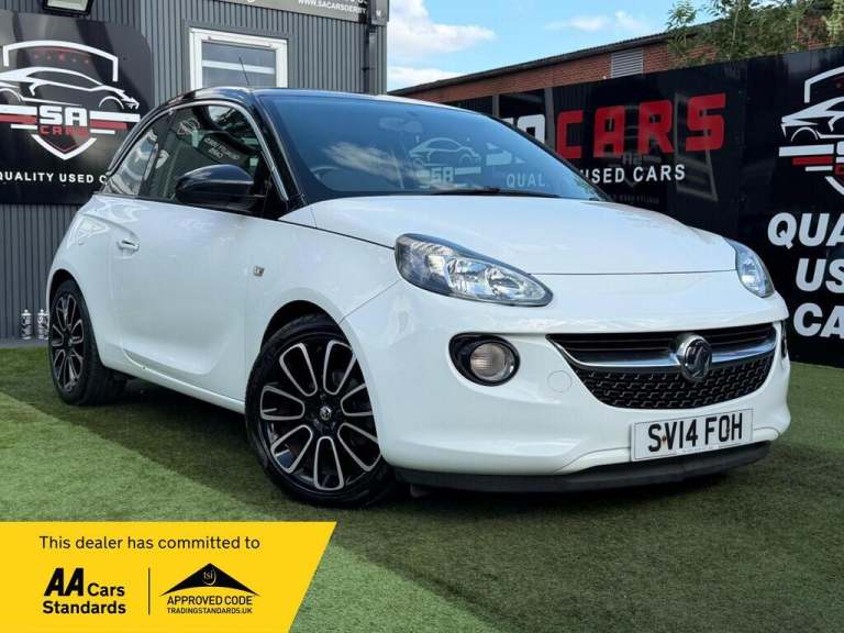 2014 Vauxhall ADAM 1.4i [100] Glam 3dr HATCHBACK PETROL Manual