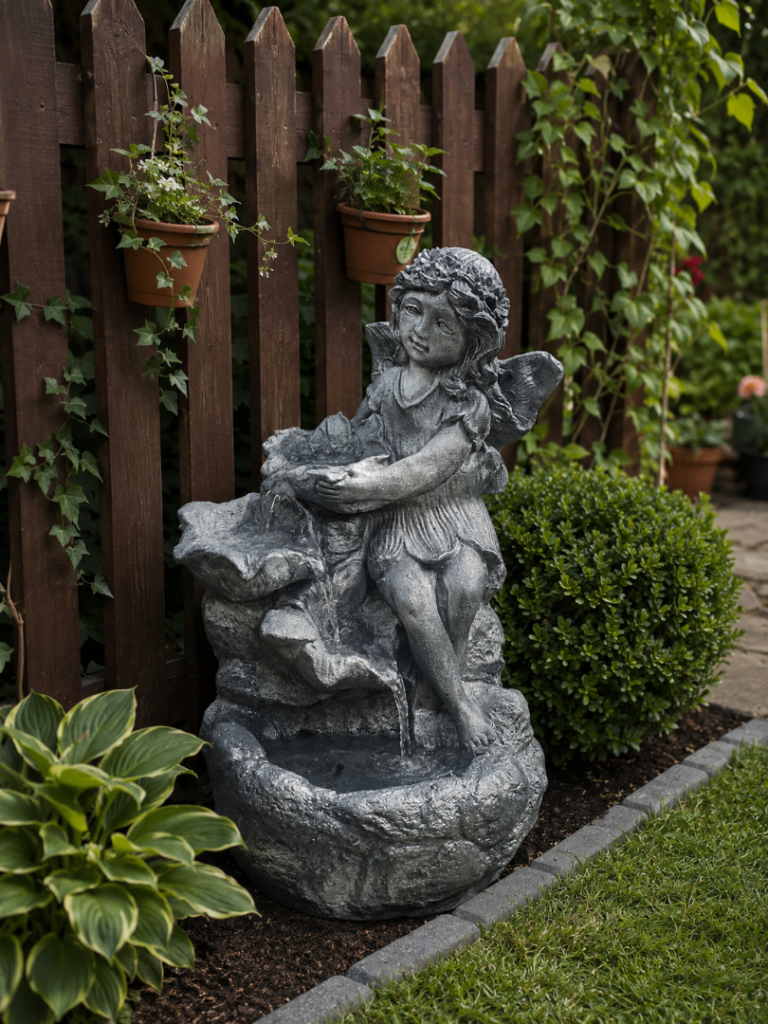 Concrete garden decoration 