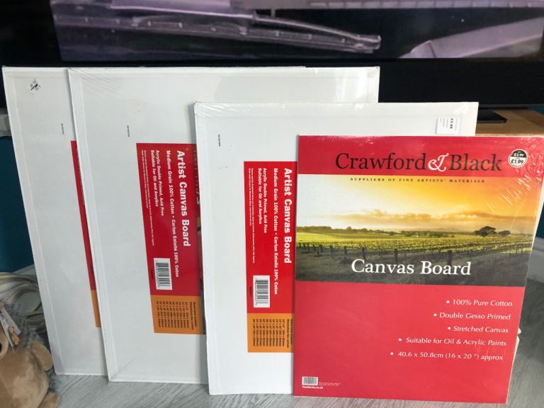Thin canvas x4