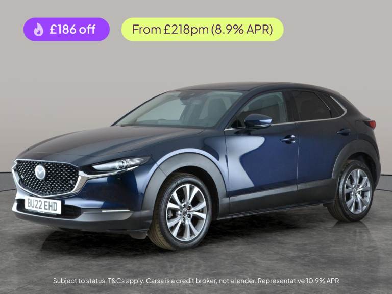 2022 Mazda CX-30 2.0 e-SKYACTIV G MHEV Sport Lux SUV 5dr Petrol Manual Euro 6 (s/s) (122 ps) Suv ...