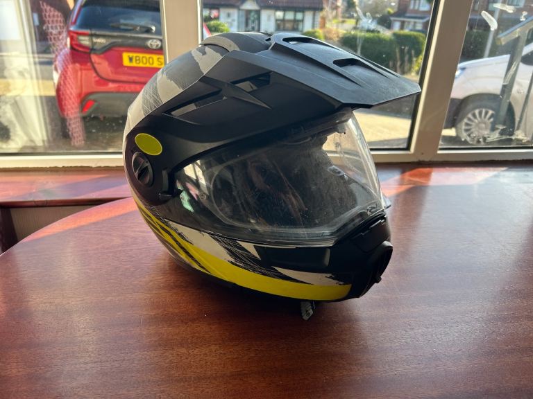 Schubert E1 modular helmet with Sena comms kit 
