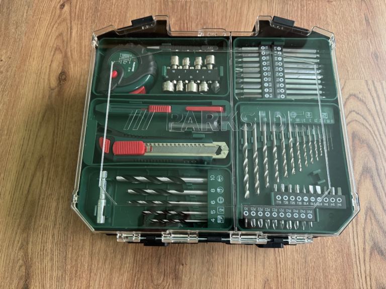 Parkside Case with bits and accessories