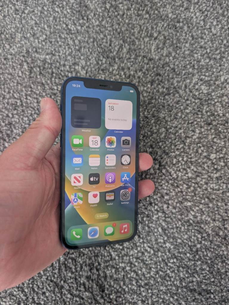 IPHONE 12 64GB UNLOCKED BLUE
