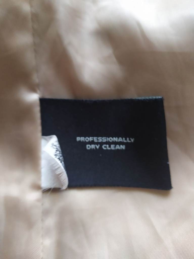 Ladies coat Miss Sixty M60 Gray Wool Blend Car Pea Coat size L