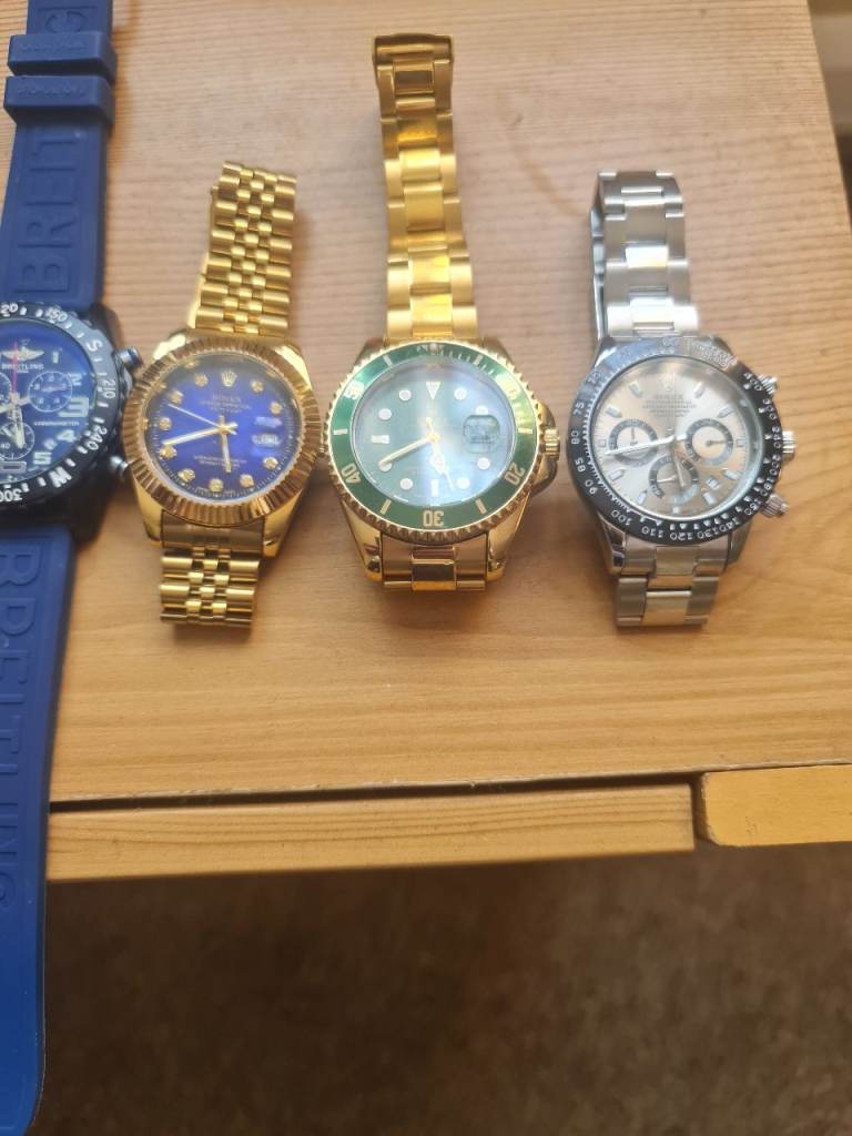 3 good mans watches good model not cheap rubbish 