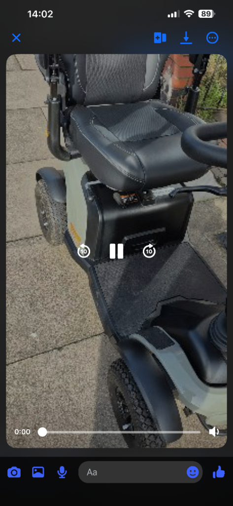 Mobility scooter 