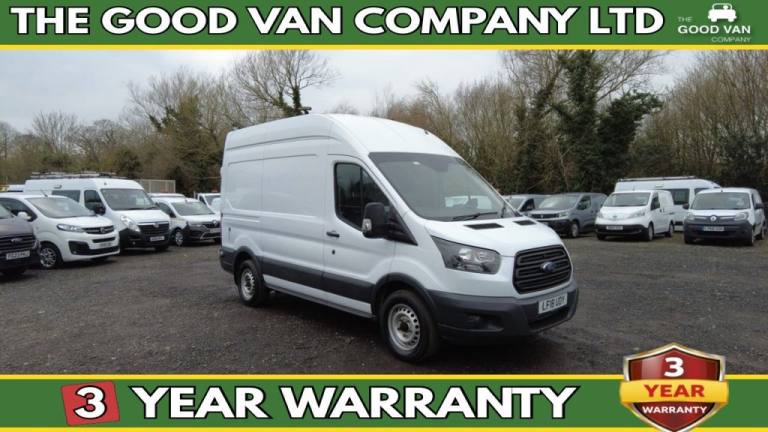 2018 Ford Transit L2 H3 TDCI 130 PS MWB High Roof 350 FREE 3 YEAR WARRANTY COVER WITH THIS VA Pan...