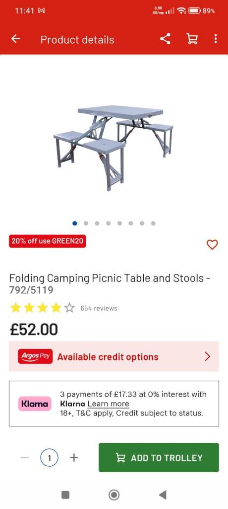 Foldable picnic table 