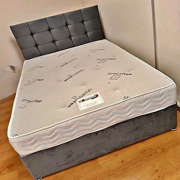 Divan Double (Single / King Size) Bed+Mattress CLEARANCE SALE ON BRAND NEW BEDS WITH MATTRESSES