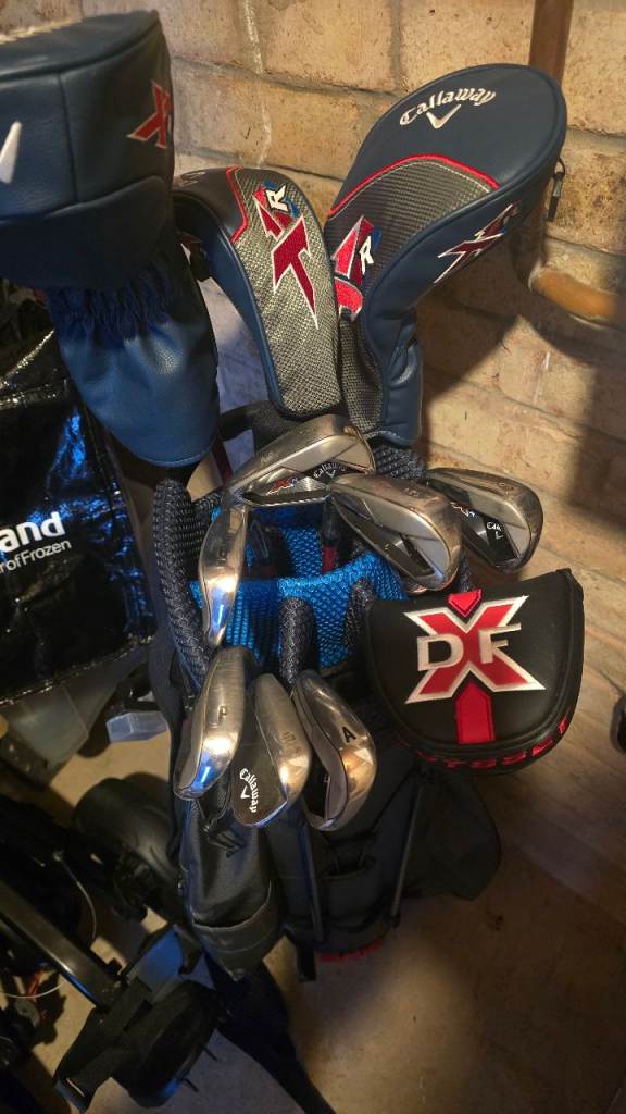 image for Callaway XR set of left handed golf clubs