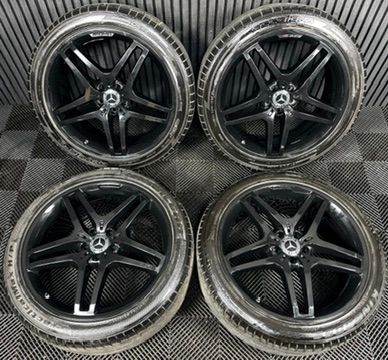 21'' GENUINE MERCEDES AMG ML GLE BLACK SPORT ALLOY WHEELS TYRES ALLOYS