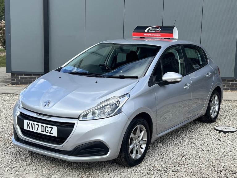 PEUGEOT 208 1.2 PureTech Active Silver Manual Petrol 2017