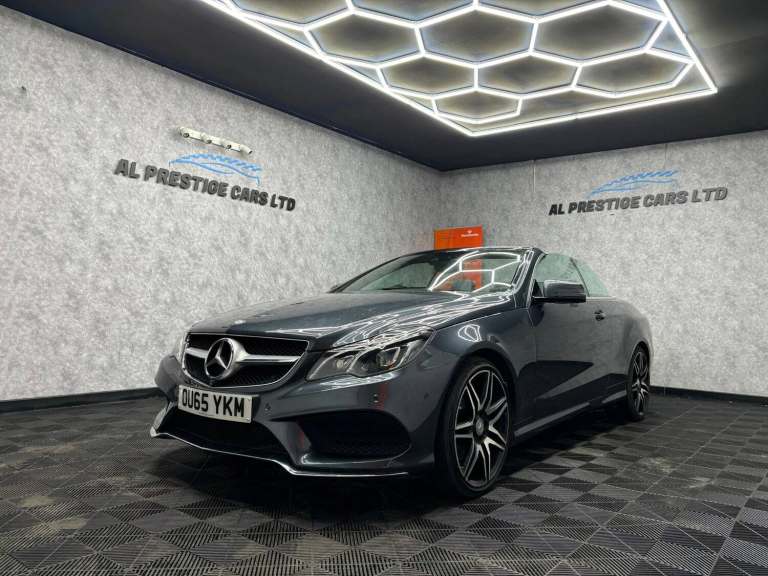2015 Mercedes-Benz E Class E200 AMG Line 2dr 7G-Tronic CONVERTIBLE PETROL Automatic