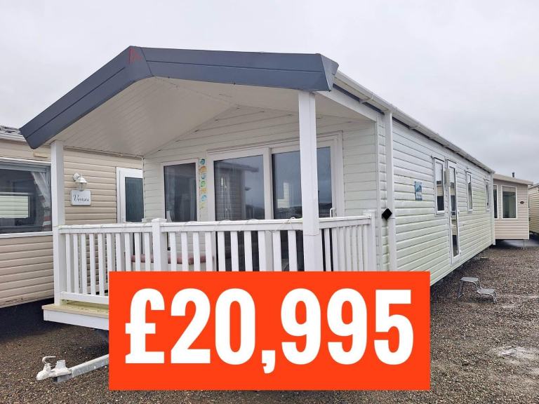 OFF SITE static caravan Scotland double glazed & heated 2 bed Atlas Cavern