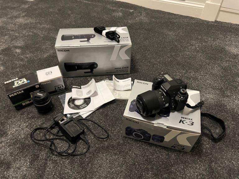 PENTAX K3 Mega Bundle **Now £1300**